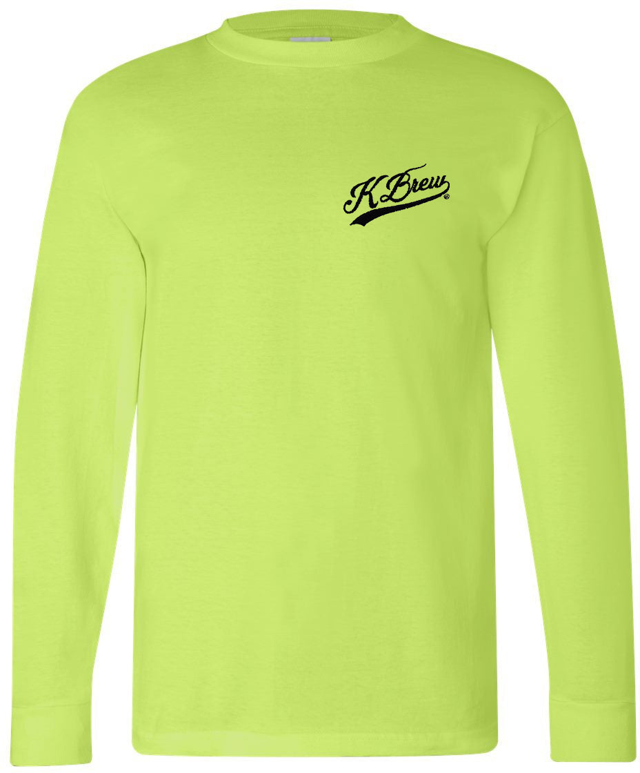no-logo Bayside USA-Made Long Sleeve TShirt -Men's T Shirts-Bayside-Thread Logic