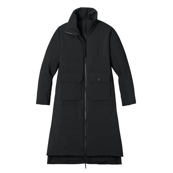 no-logo MiiR Women's Sashiko Stretch Puffy Long Jacket