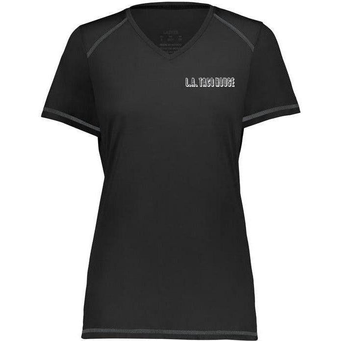 no-logo Augusta Ladies Super Soft-Spun Poly Tee-Ladies T-Shirts-Augusta-Thread Logic