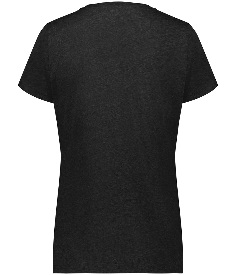 no-logo Augusta Ladies All-Day Core Basic Tri-Blend Tee-Augusta-Thread Logic