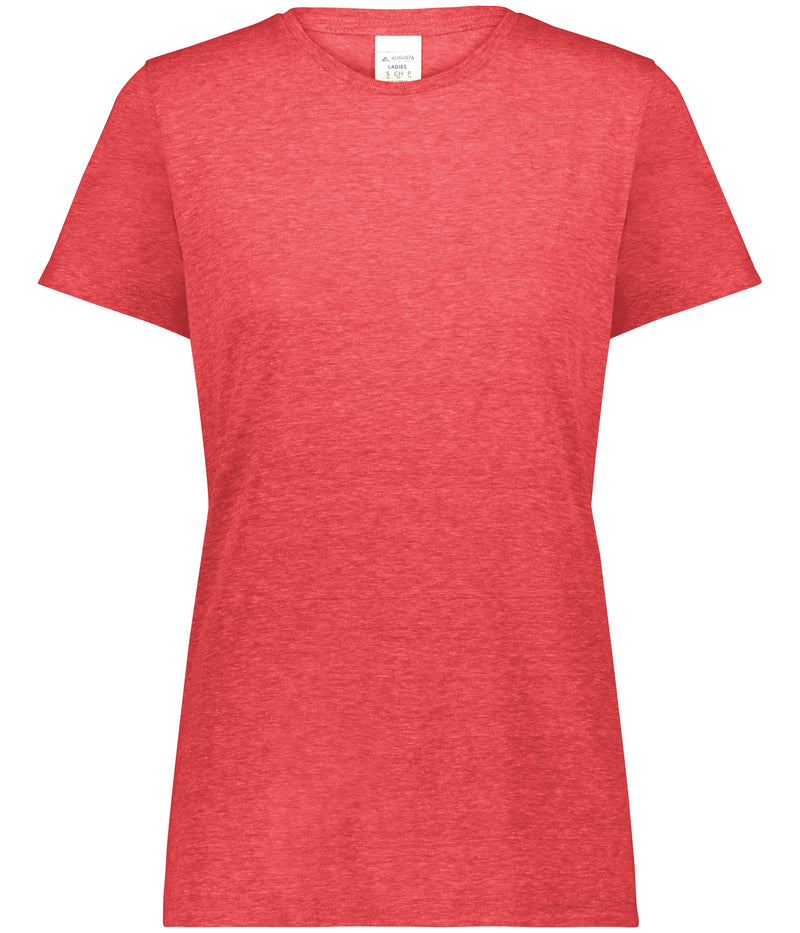 Augusta Ladies All-Day Core Basic Tri-Blend Tee