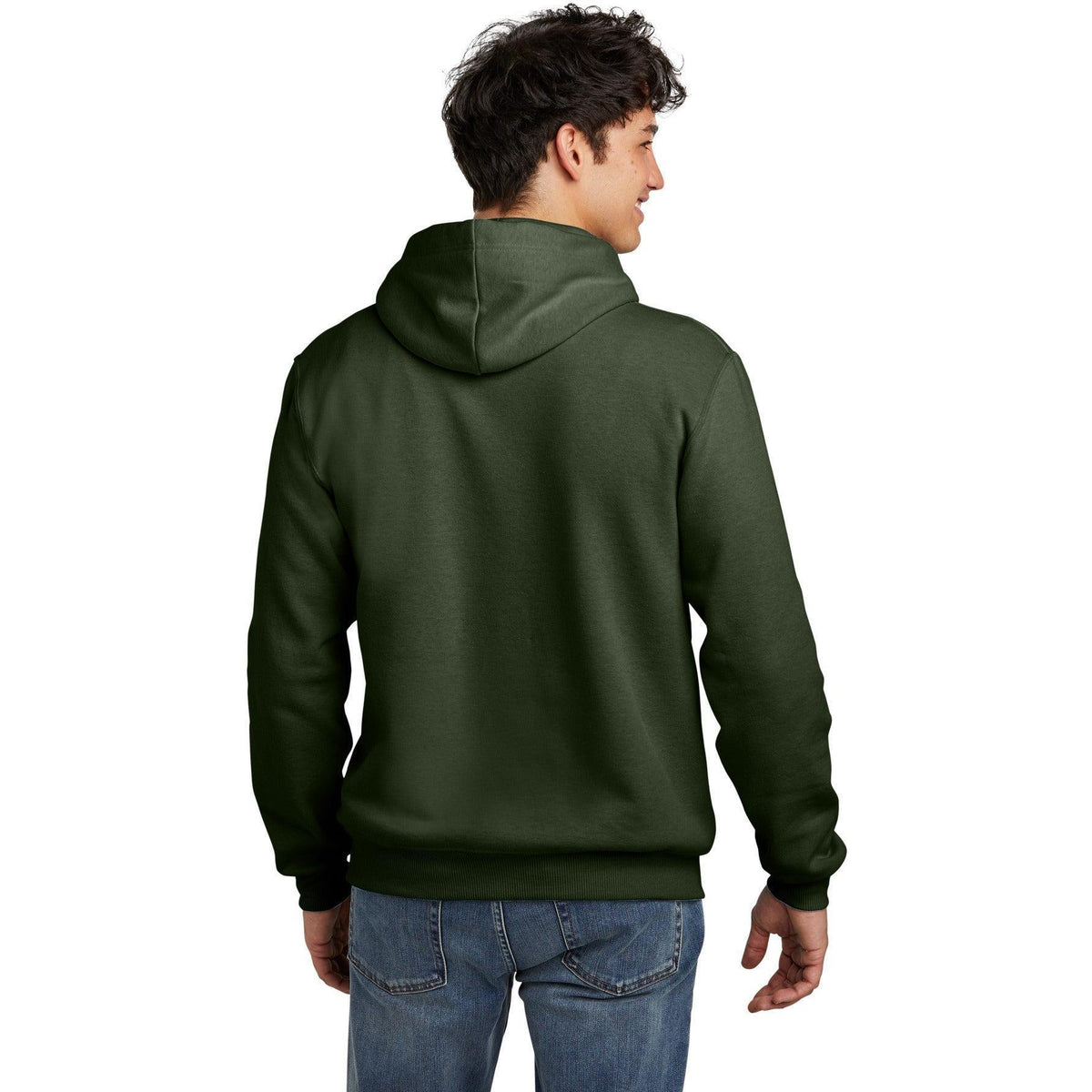 no-logo Jerzees Eco Premium Blend Pullover Hooded Sweatshirt-Jerzees-Thread Logic