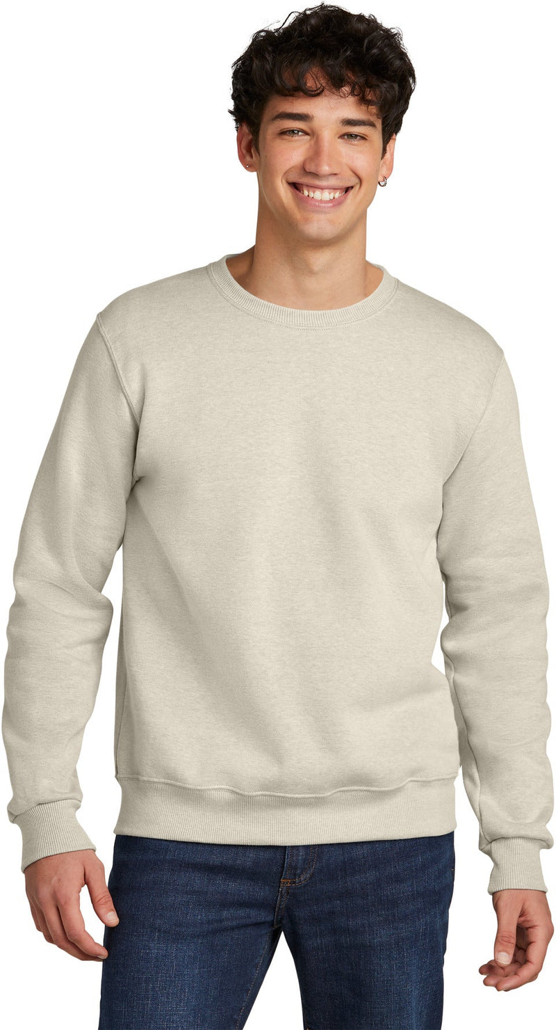 no-logo Jerzees Eco Premium Blend Crewneck Sweatshirt-Jerzees-Thread Logic