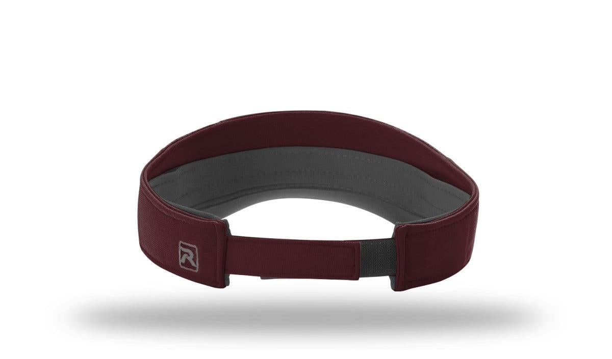 no-logo Richardson Pulse Visor W/ Pro Mesh-Richardson-Thread Logic
