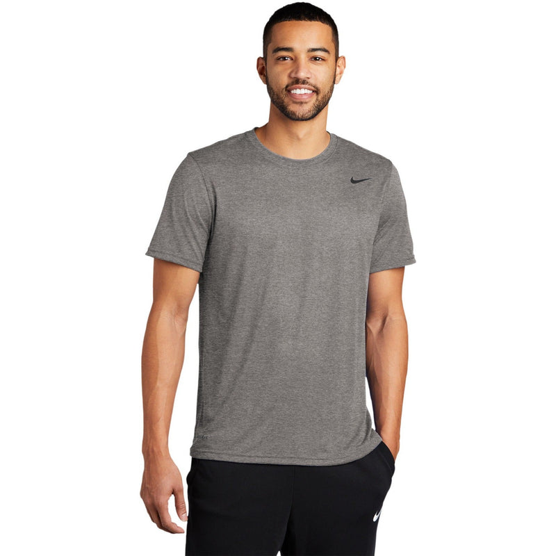 no-logo CLOSEOUT - Nike Legend Tee-Nike-Carbon Heather-S-Thread Logic