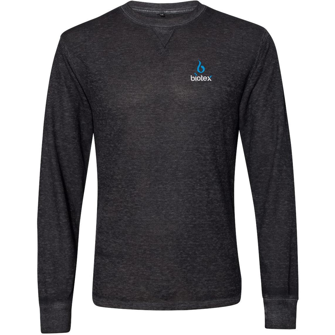 no-logo J America Vintage Zen Thermal Long Sleeve T-Shirt-Men's T Shirts-J. America-Thread Logic