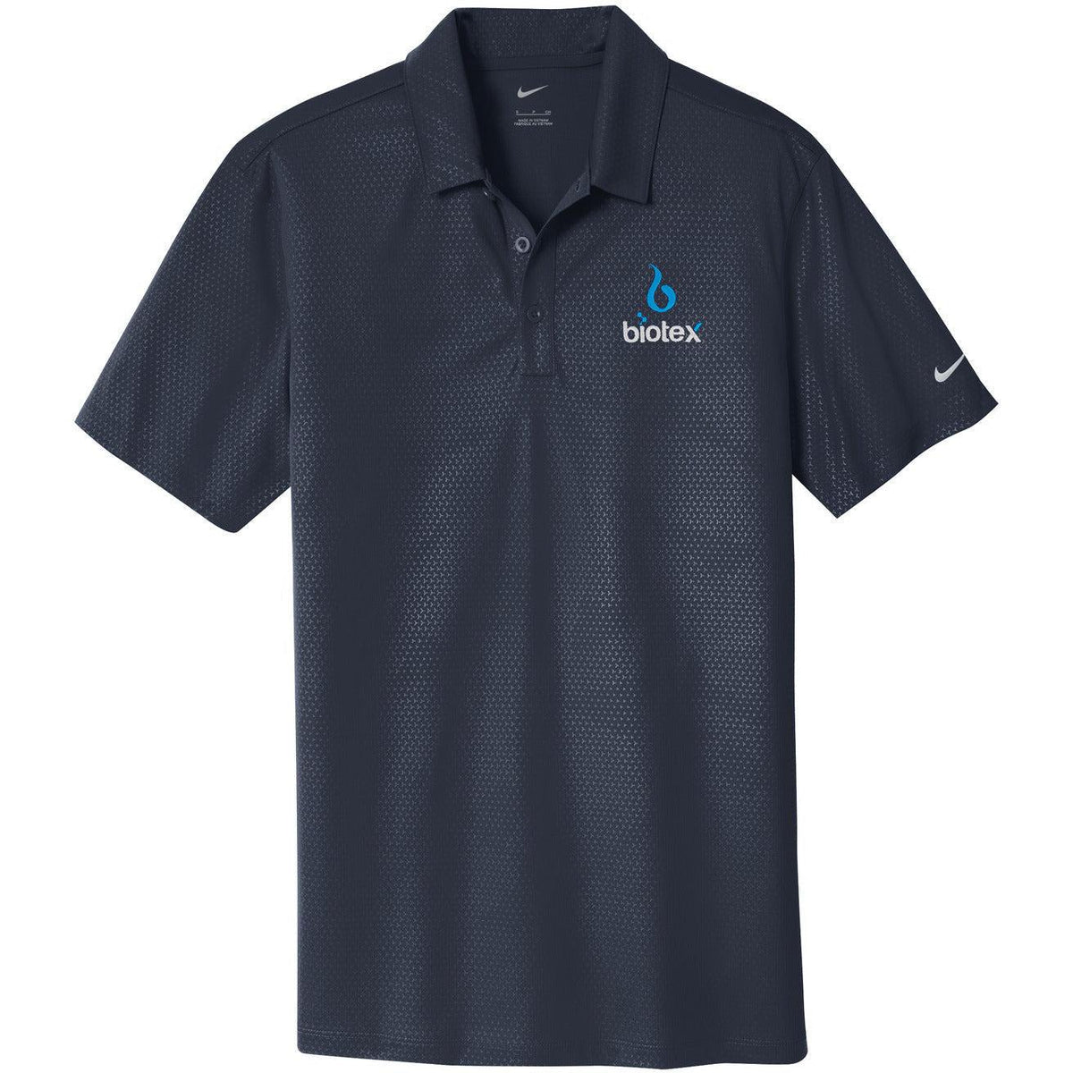no-logo NIKE Dri-FIT Embossed Tri-Blade Polo-Regular-Nike-Thread Logic