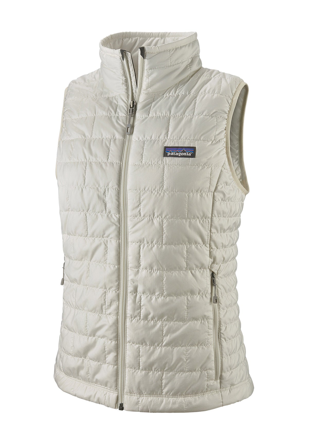 no-logo Patagonia Ladies Nano Puff Vest-Patagonia-Birch White-S-Thread Logic