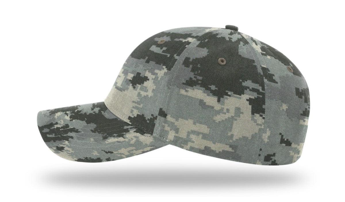 no-logo Richardson Casual Twill Camo Strapback-Richardson-Thread Logic
