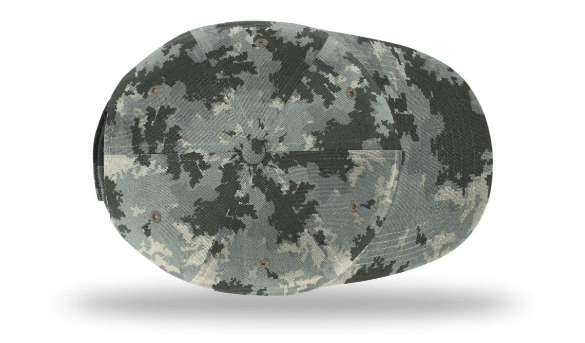 no-logo Richardson Casual Twill Camo Strapback-Richardson-Thread Logic