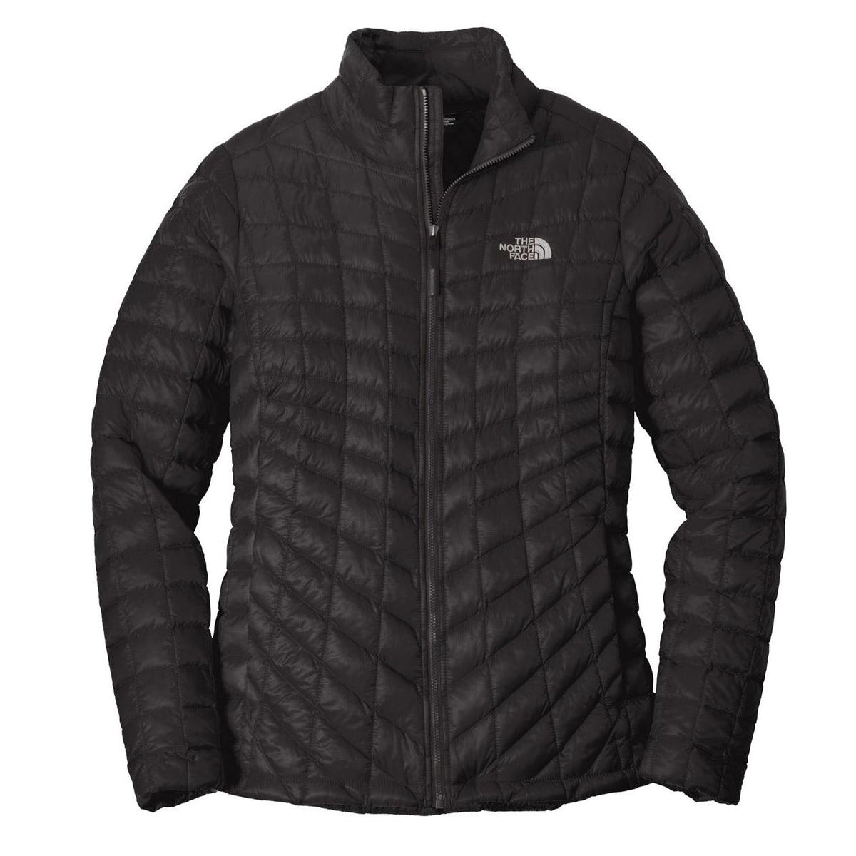 no-logo The North Face Women's ThermoBall Trekker Jacket-Regular-The North Face-TNF Matte Black-S-Thread Logic