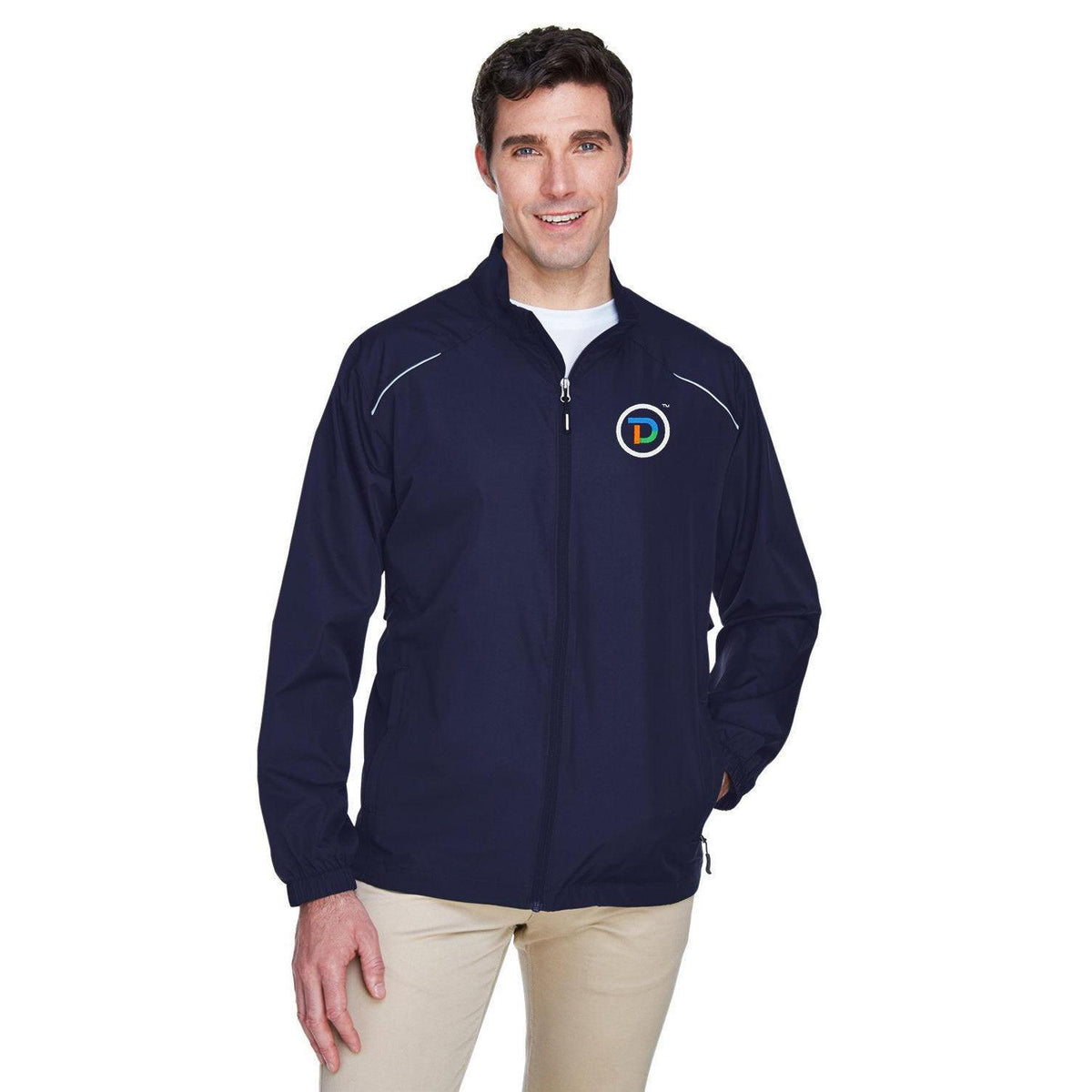 no-logo Core 365 Tall Unlined Lightweight Jacket-Men's Jackets-CORE365-Thread Logic