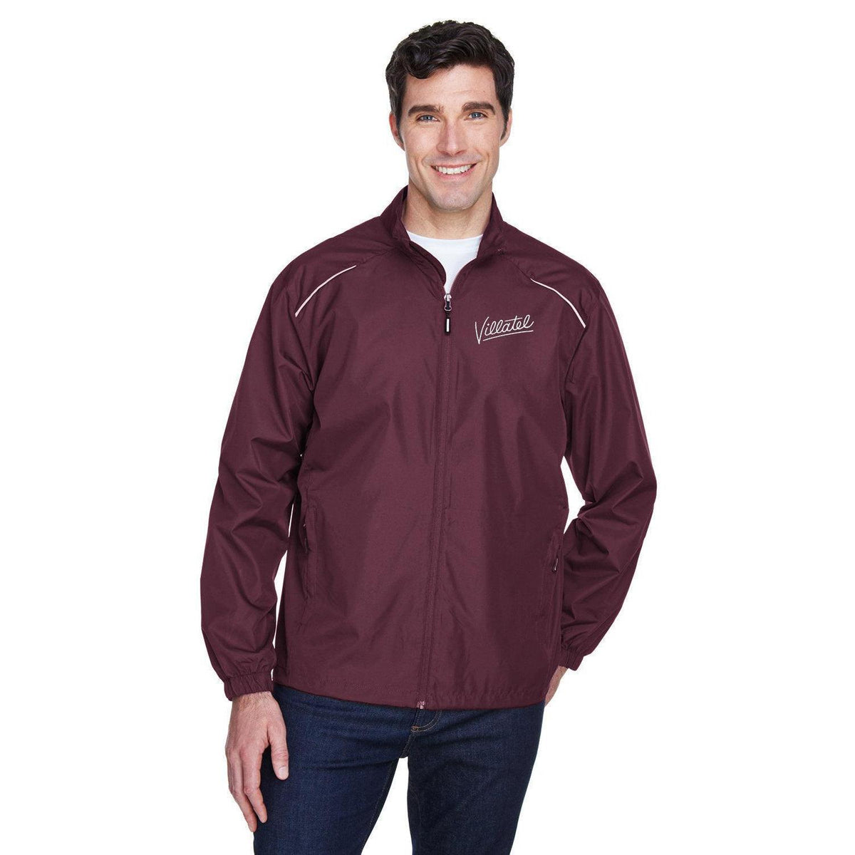 no-logo Core 365 Unlined Lightweight Jacket-Men's Jackets-CORE365-Thread Logic