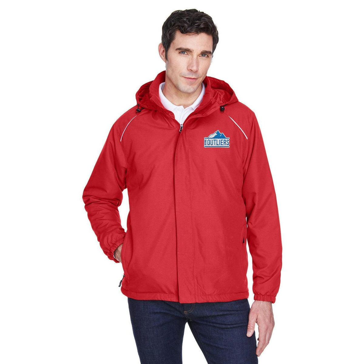 no-logo Core 365 Brisk Insulated Jacket-Men's Jackets-CORE365-Thread Logic