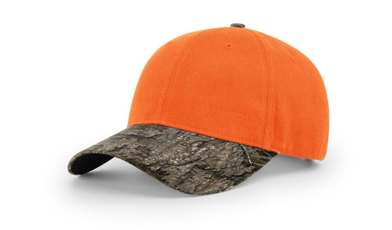 no-logo Richardson Blaze Crown W/ Camo Visor-Richardson-Thread Logic