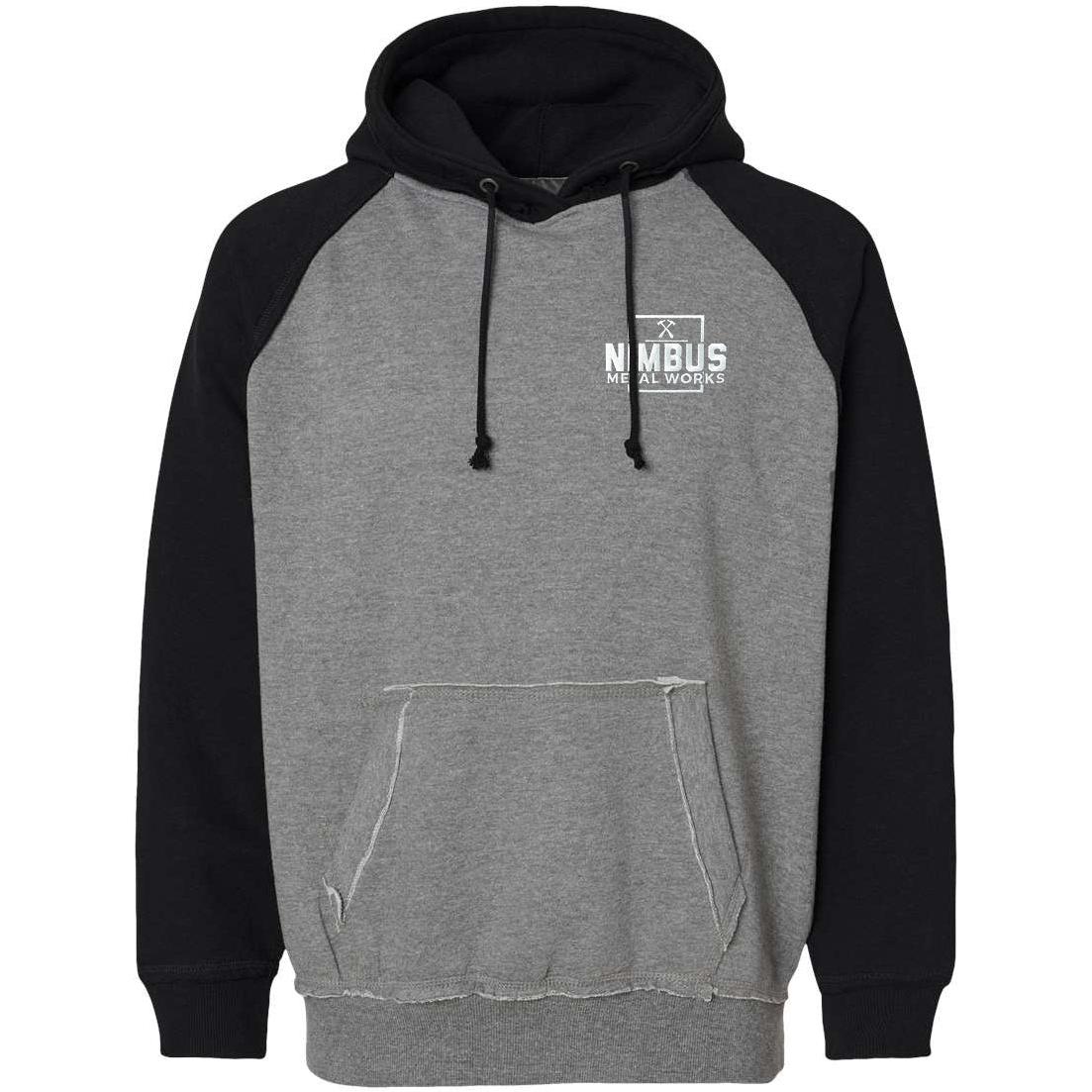 no-logo J America Vintage Heather Hooded Sweatshirt -Hoodies-J. America-Thread Logic