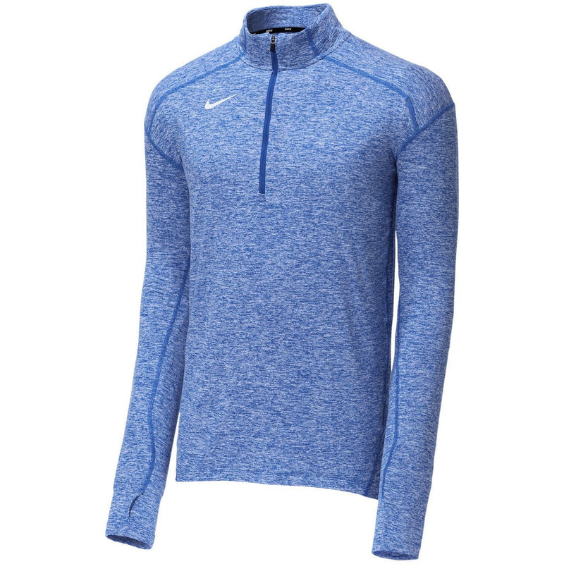 no-logo CLOSEOUT - Nike Dry Element 1/2-Zip Cover-Up-Nike-Royal Heather-2XL-Thread Logic