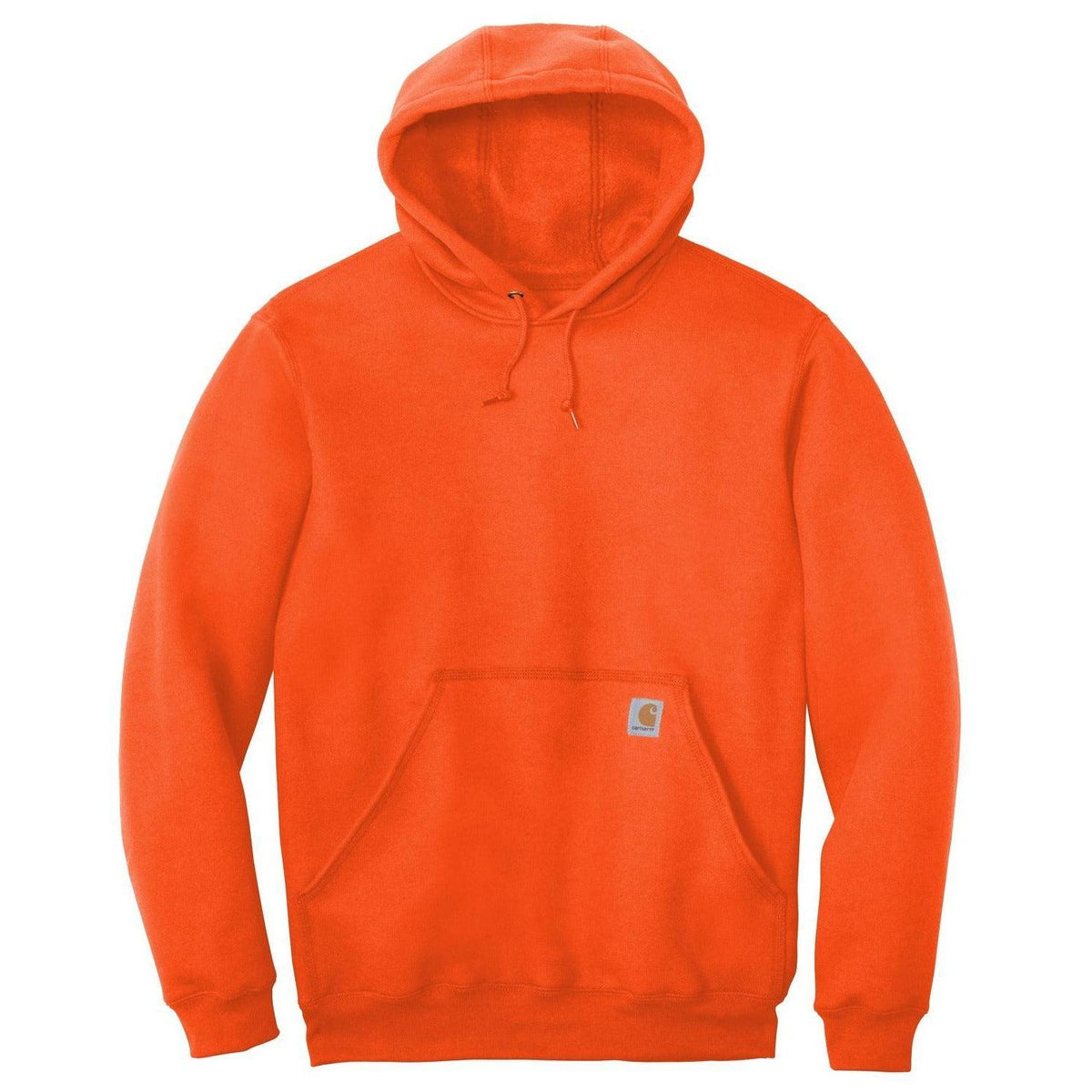 no-logo Carhartt Midweight Hooded Sweatshirt-Hoodies-Carhartt-Brite Orange-S-Thread Logic
