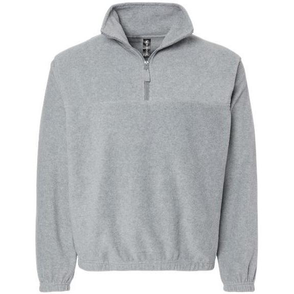 Burnside Polar Fleece Quarter-Zip Pullover