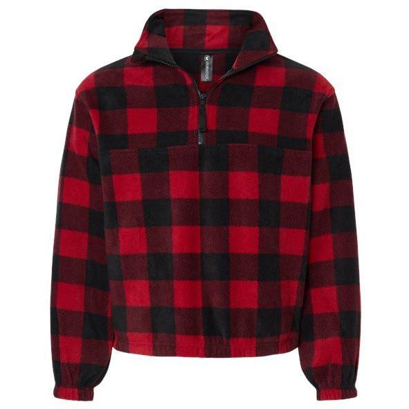 Burnside Polar Fleece Quarter-Zip Pullover