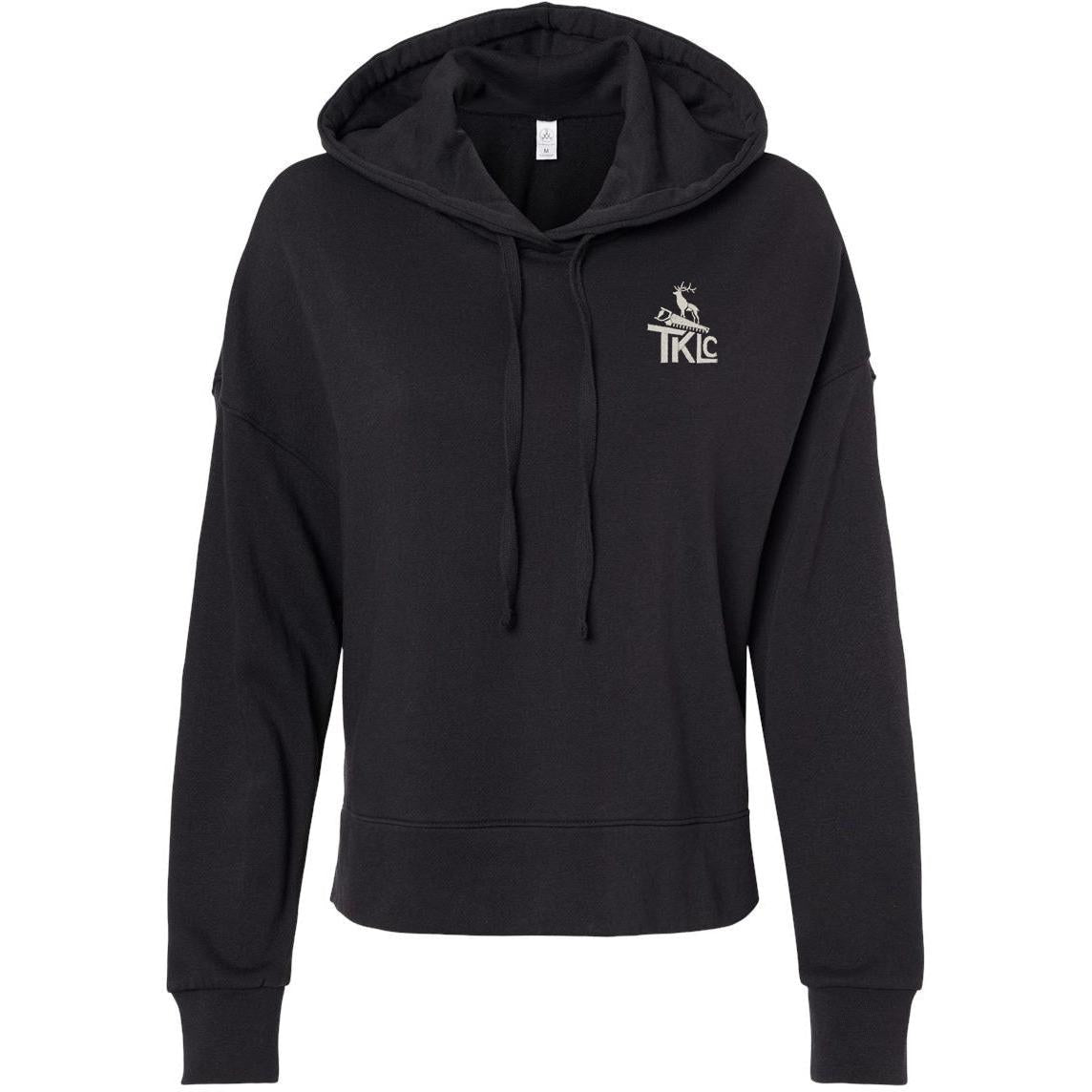 no-logo Alternative Ladies Eco-Washed Terry Hooded Sweatshirt-Fleece-Alternative-Thread Logic