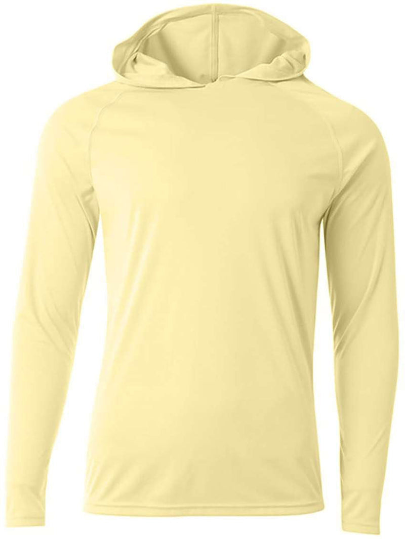 A4 Cooling Performance Hooded Long Sleeve T-Shirt