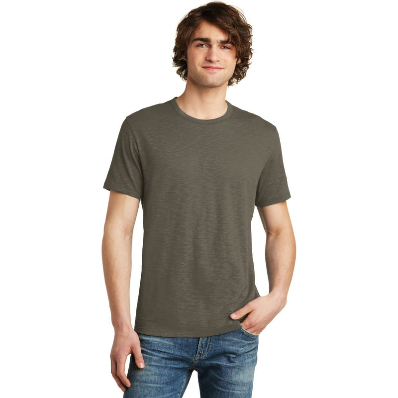 no-logo CLOSEOUT - Alternative Weathered Slub Tee-Alternative-Dark Olive-L-Thread Logic