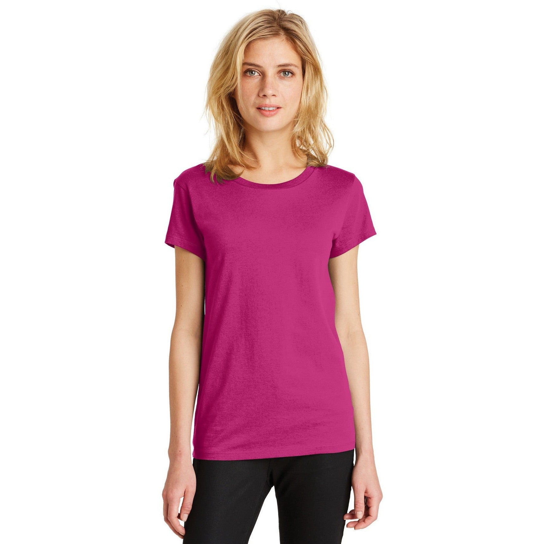 no-logo CLOSEOUT - Alternative Women's Legacy Crew T-Shirt-Alternative-Fireberry-L-Thread Logic