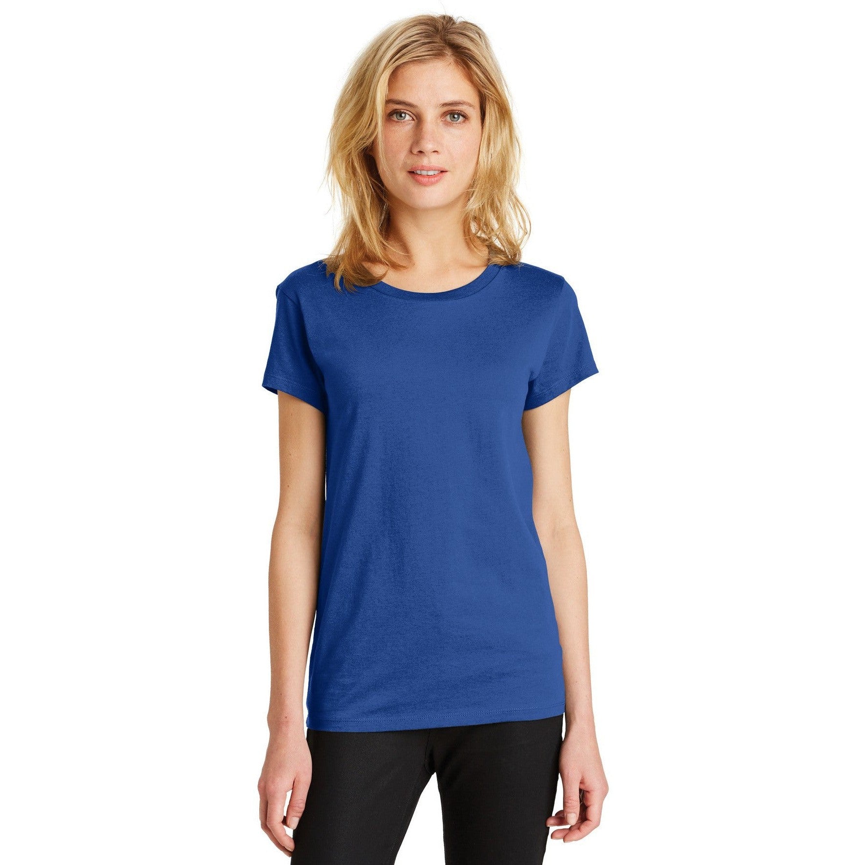 no-logo CLOSEOUT - Alternative Women's Legacy Crew T-Shirt-Alternative-Rich Royal-L-Thread Logic