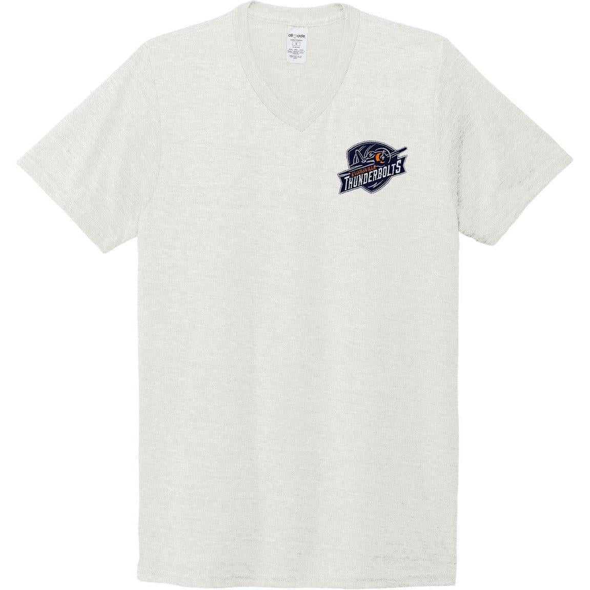 no-logo Allmade Unisex Tri-Blend V-Neck Tee-Regular-Allmade-Thread Logic