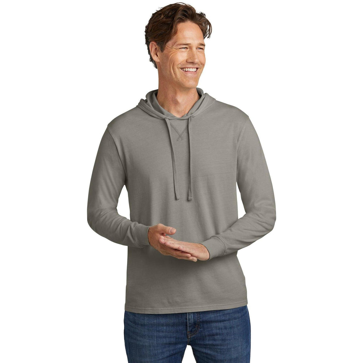 no-logo Allmade Unisex Mineral Dye Organic Cotton Hoodie Tee-AllMade-Thread Logic