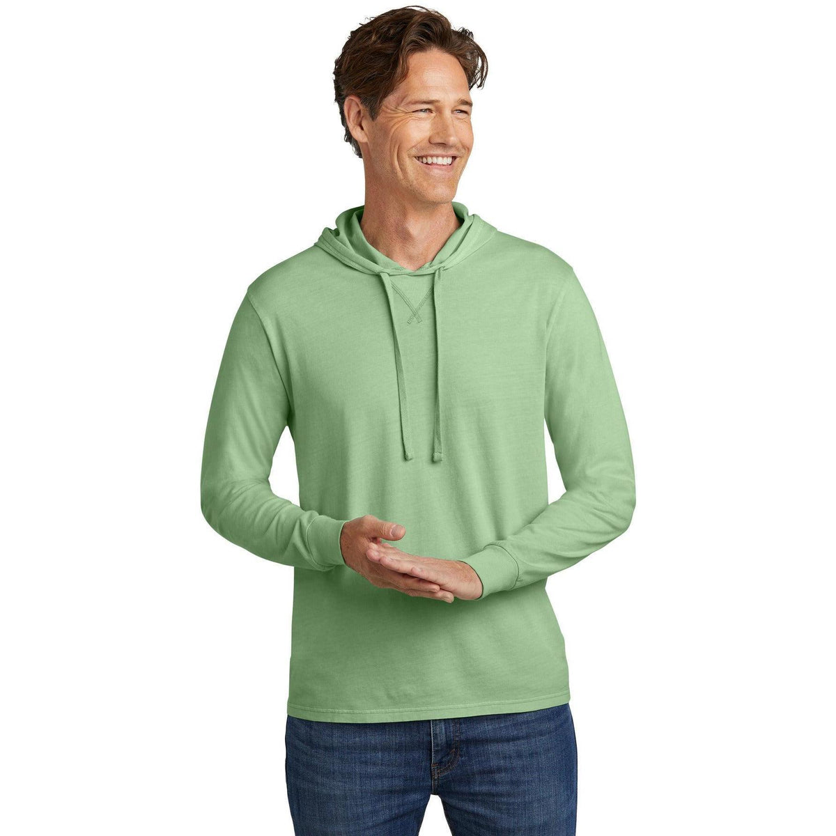 no-logo Allmade Unisex Mineral Dye Organic Cotton Hoodie Tee-AllMade-Thread Logic