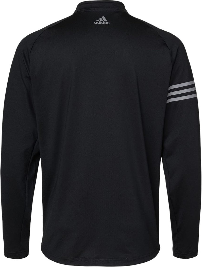no-logo Adidas 3-Stripes Competition Quarter-Zip Pullover-Fleece-Adidas-Thread Logic