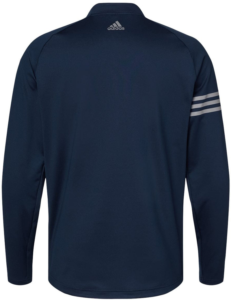 no-logo Adidas 3-Stripes Competition Quarter-Zip Pullover-Fleece-Adidas-Thread Logic