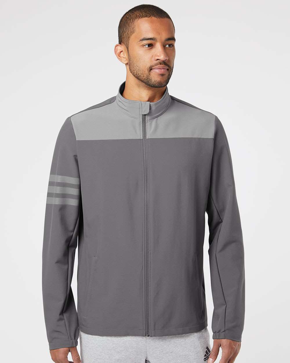 no-logo Adidas 3-Stripes Jacket-Outerwear-Adidas-Thread Logic