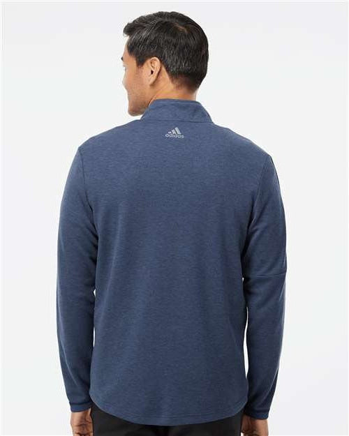 no-logo Adidas 3-Stripes Quarter-Zip Sweater-Apparel-Adidas-Thread Logic