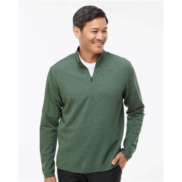 no-logo Adidas 3-Stripes Quarter-Zip Sweater-Apparel-Adidas-Thread Logic