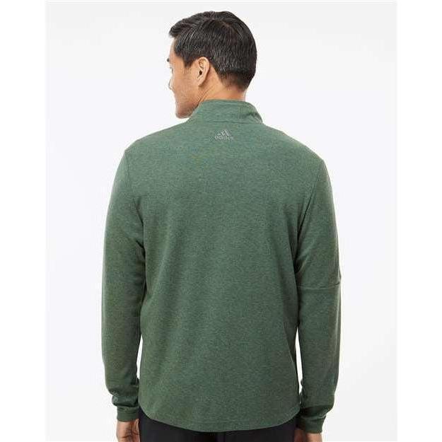 no-logo Adidas 3-Stripes Quarter-Zip Sweater-Apparel-Adidas-Thread Logic