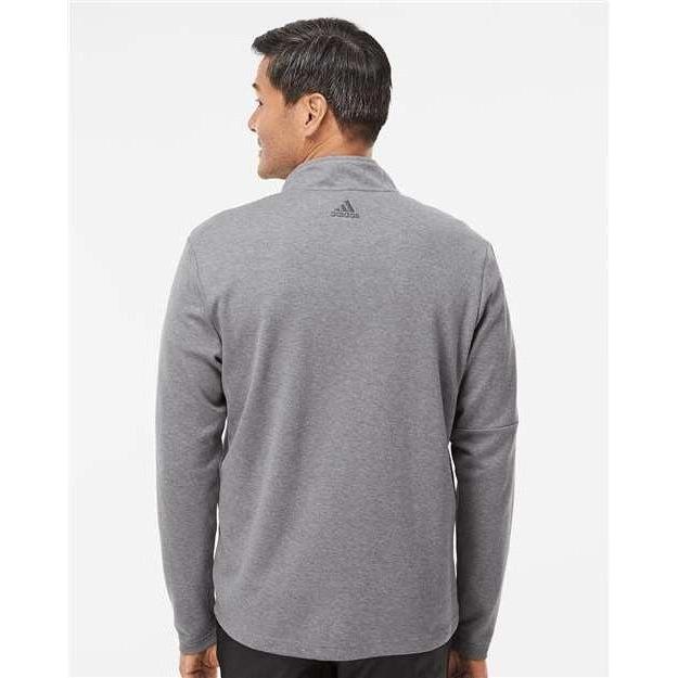 no-logo Adidas 3-Stripes Quarter-Zip Sweater-Apparel-Adidas-Thread Logic