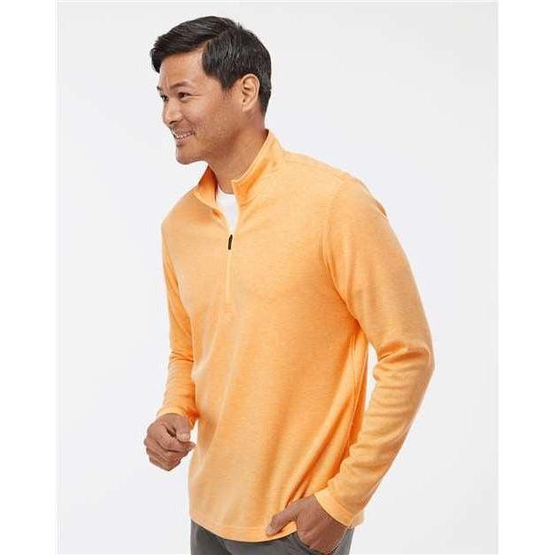 no-logo Adidas 3-Stripes Quarter-Zip Sweater-Apparel-Adidas-Thread Logic