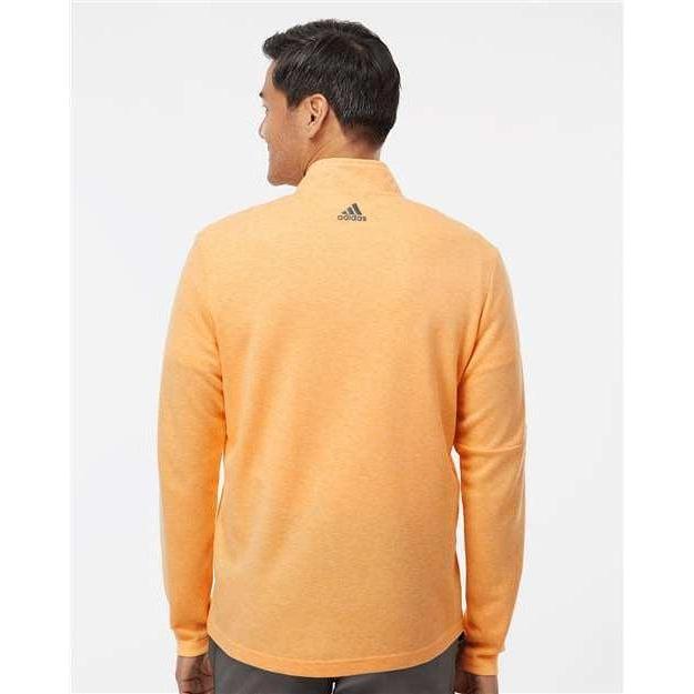 no-logo Adidas 3-Stripes Quarter-Zip Sweater-Apparel-Adidas-Thread Logic