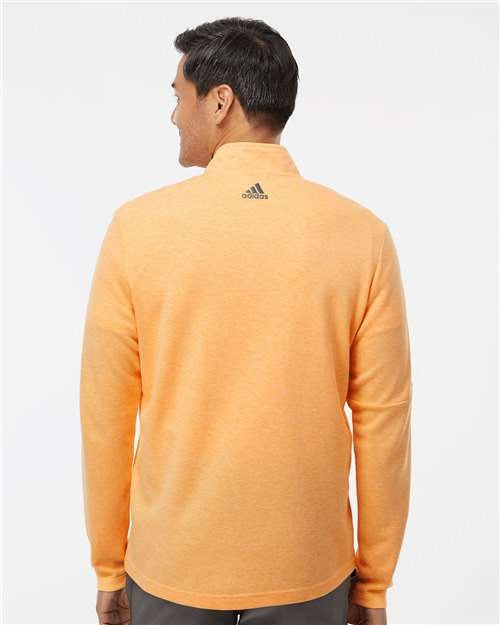 no-logo Adidas 3-Stripes Quarter-Zip Sweater-Apparel-Adidas-Thread Logic