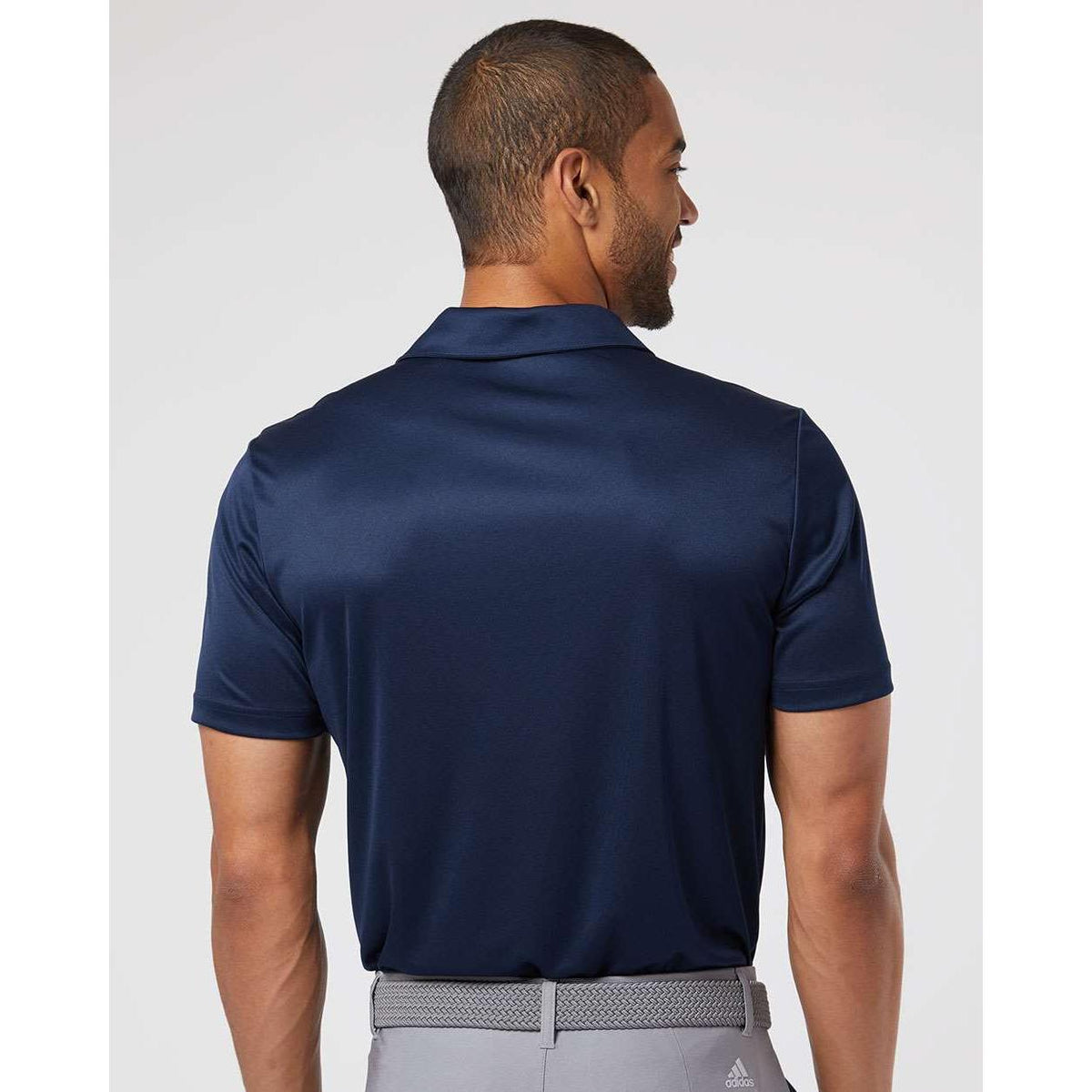 no-logo Adidas 3Stripes Shoulder Polo-Men's Polos-Adidas-Thread Logic