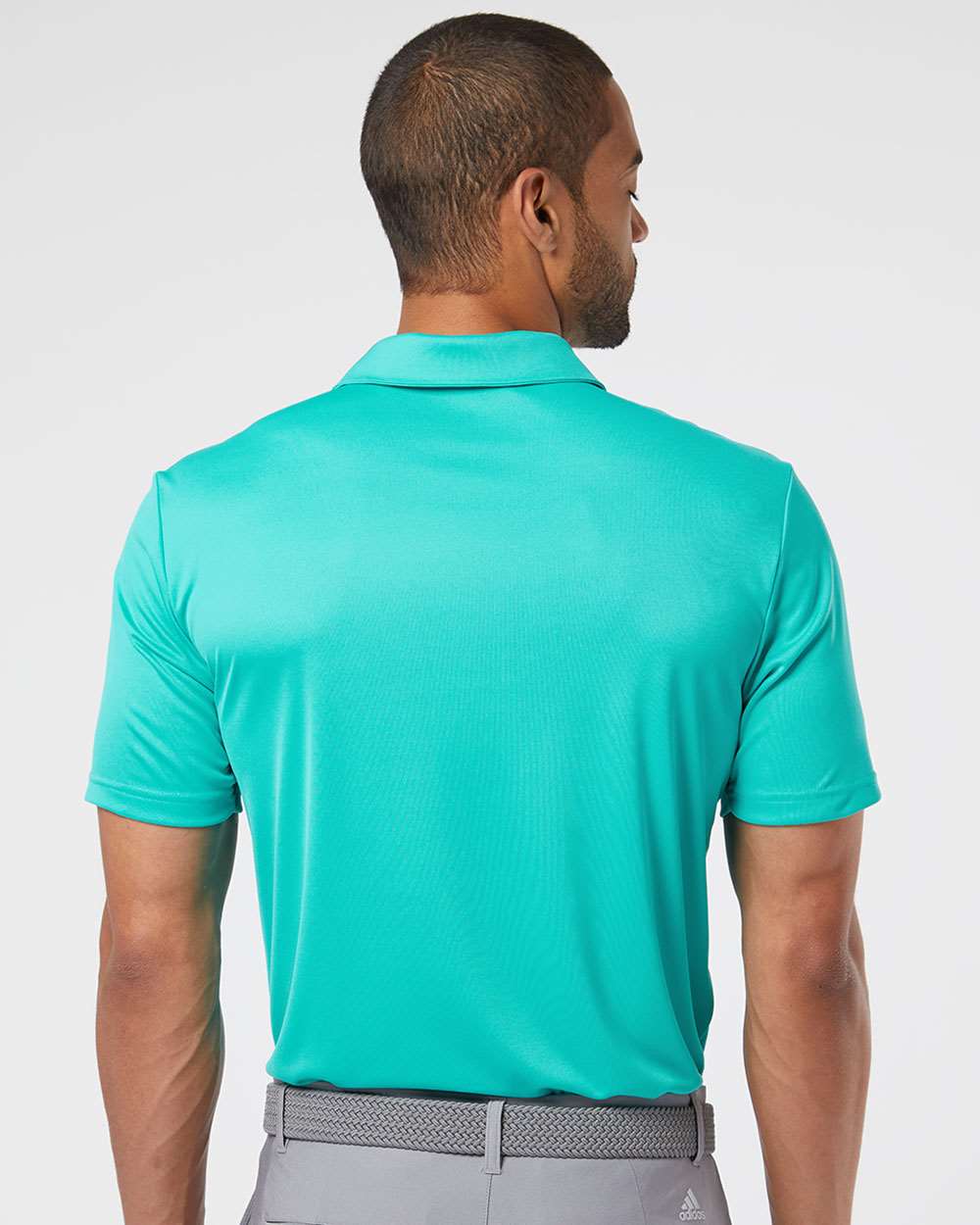 no-logo Adidas 3Stripes Shoulder Polo-Men's Polos-Adidas-Thread Logic