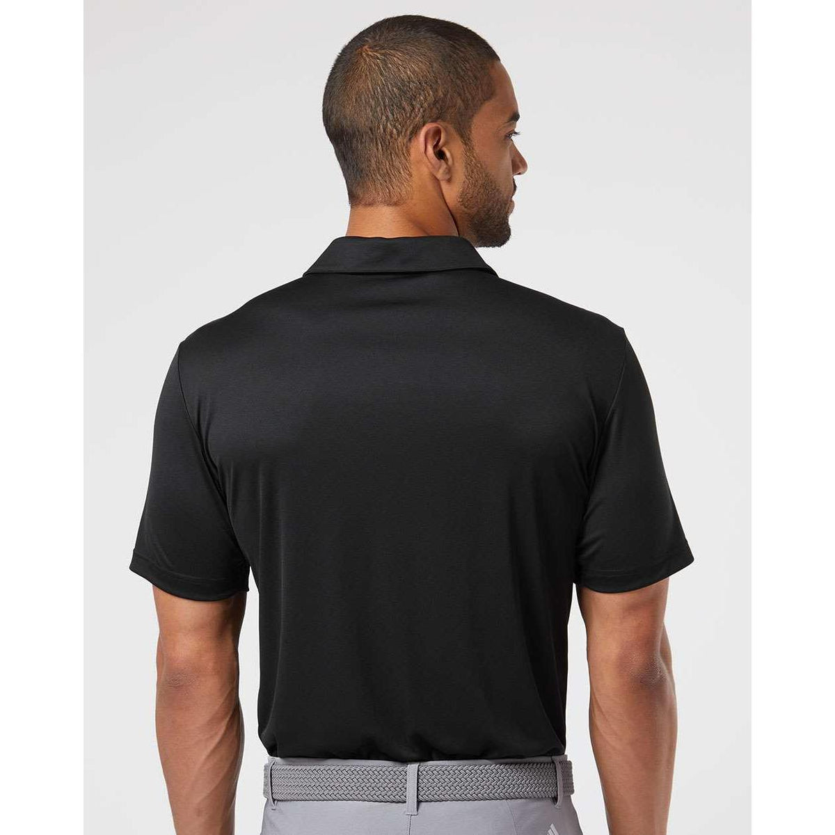 no-logo Adidas 3Stripes Shoulder Polo-Men's Polos-Adidas-Thread Logic