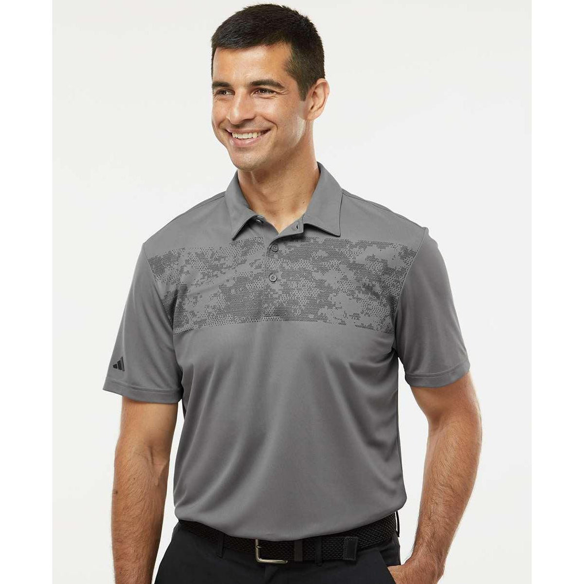 no-logo Adidas Camo Chest Print Polo-Adidas-Thread Logic