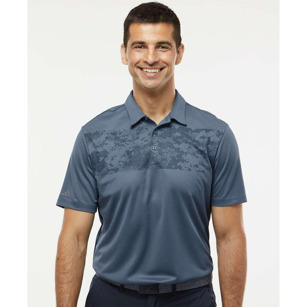 no-logo Adidas Camo Chest Print Polo-Adidas-Thread Logic