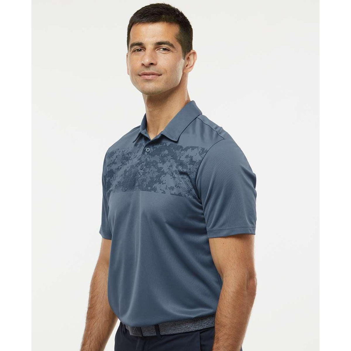 no-logo Adidas Camo Chest Print Polo-Adidas-Thread Logic