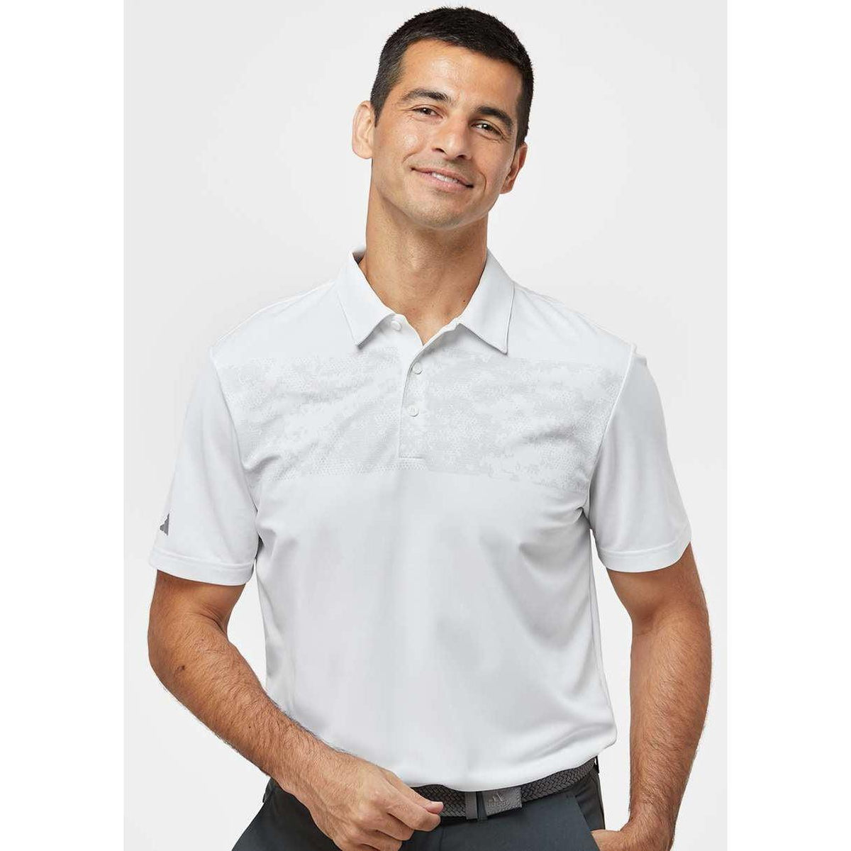 no-logo Adidas Camo Chest Print Polo-Adidas-Thread Logic