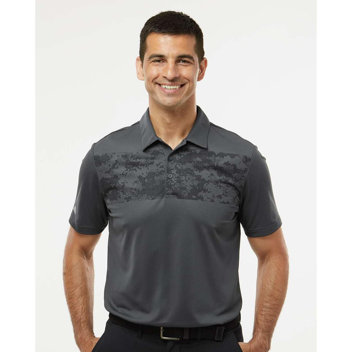 no-logo Adidas Camo Chest Print Polo-Adidas-Thread Logic